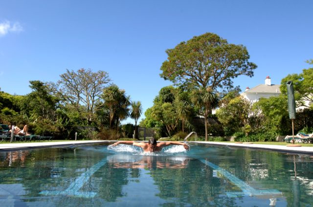 vineyard fitness centre and pool area